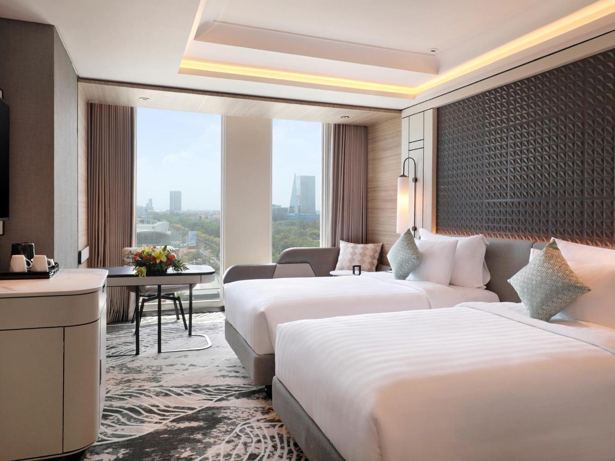 แกรนด์ เมอร์เคียว ซูราบายา ซิตี้ Hotel สุราบายา ภายนอก รูปภาพ